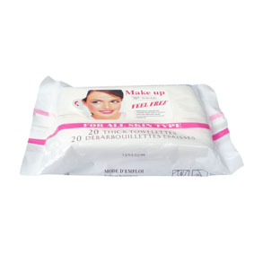 20pcs Make Up Remover Wet Wipes