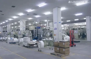 B.I. Baby Diaper Factory Production