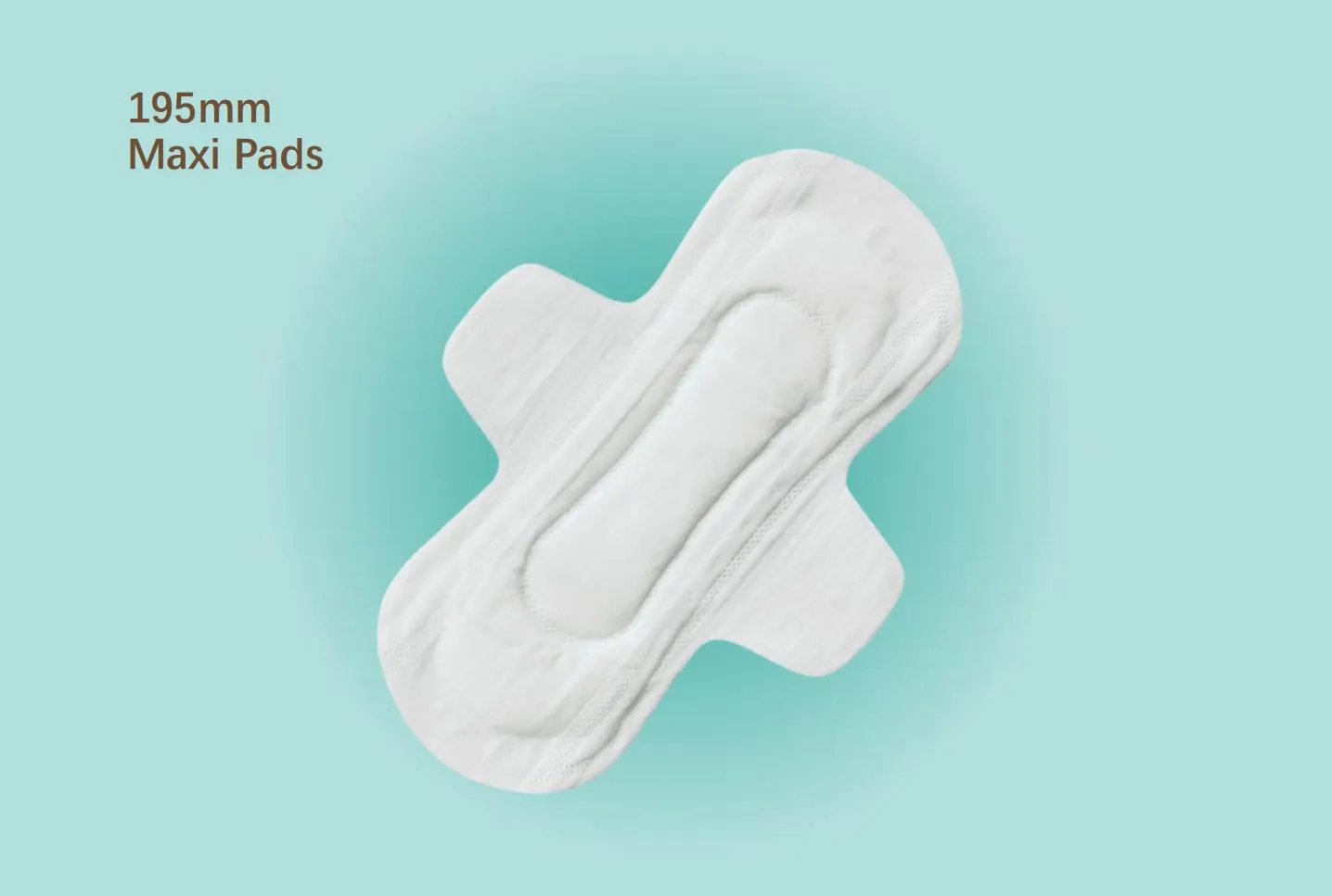 195mm Feminine Pads with Wings