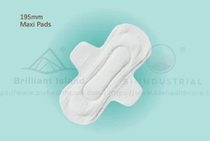 195mm Feminine Pads with Wings
