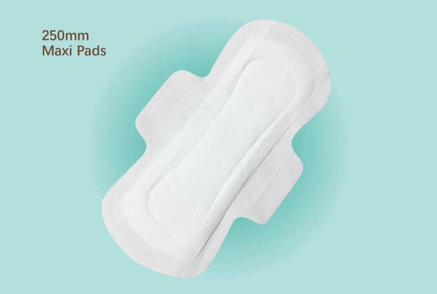 250mm Sanitary Pads with Wings