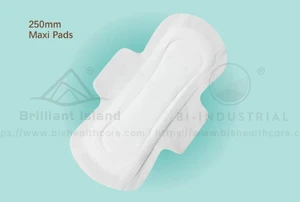 250mm Sanitary Pads with Wings