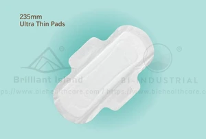 235mm Feminine Pads with Wings